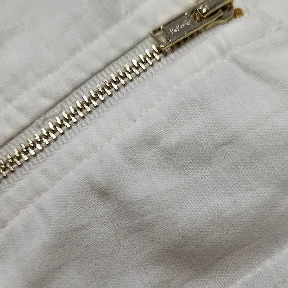 SABO Shirred Milkmaid Crop Top Womens Size XS Romantic Feminine Cottage Coquette - Picture 6 of 12